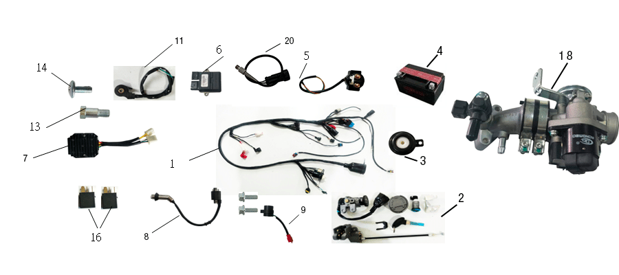 pièces détachées - roues - roues E-Ptio - scooter électrique