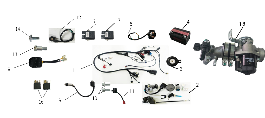 pièces détachées - roues - roues E-Ptio - scooter électrique