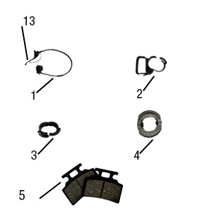 pièces détachées - moteur - batterie - moteur E-Ptio - scooter électrique