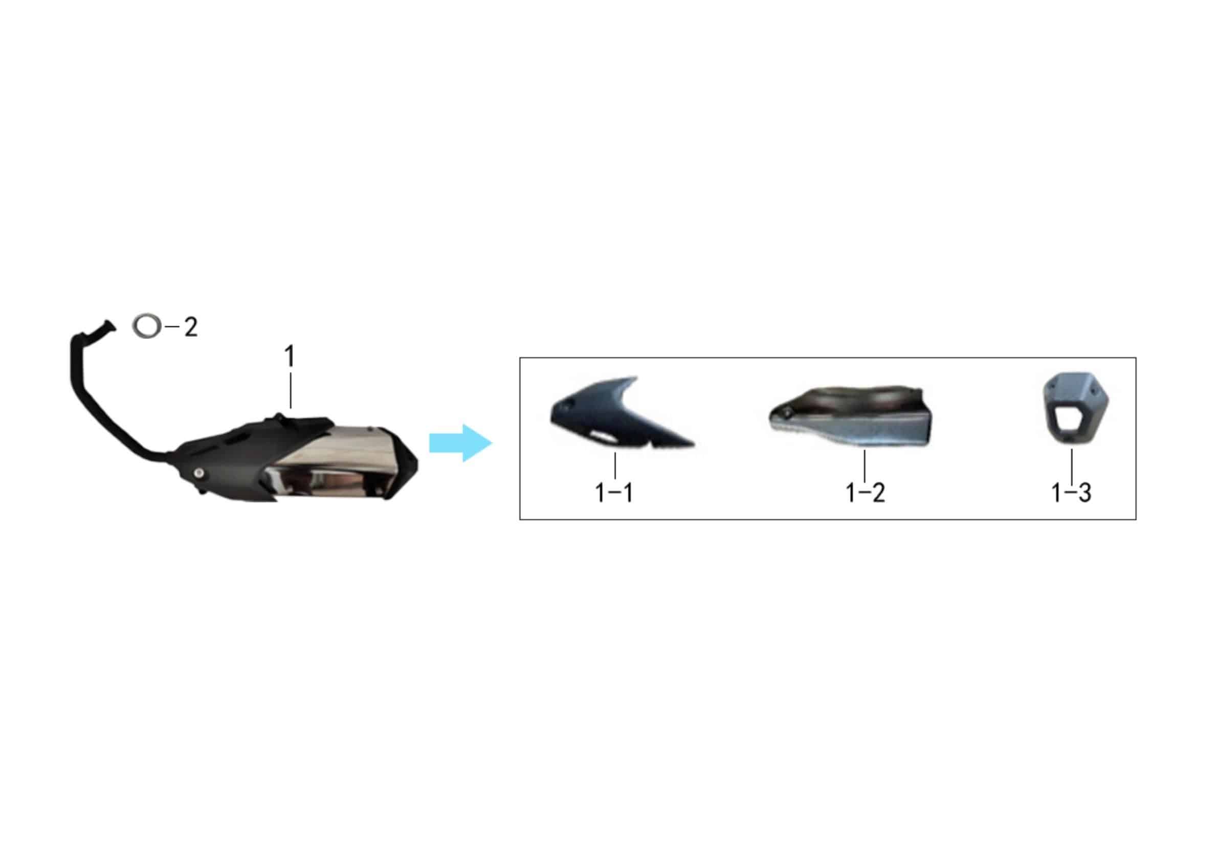 pièces détachées - éclairage - éclairage E-Ptio - scooter électrique