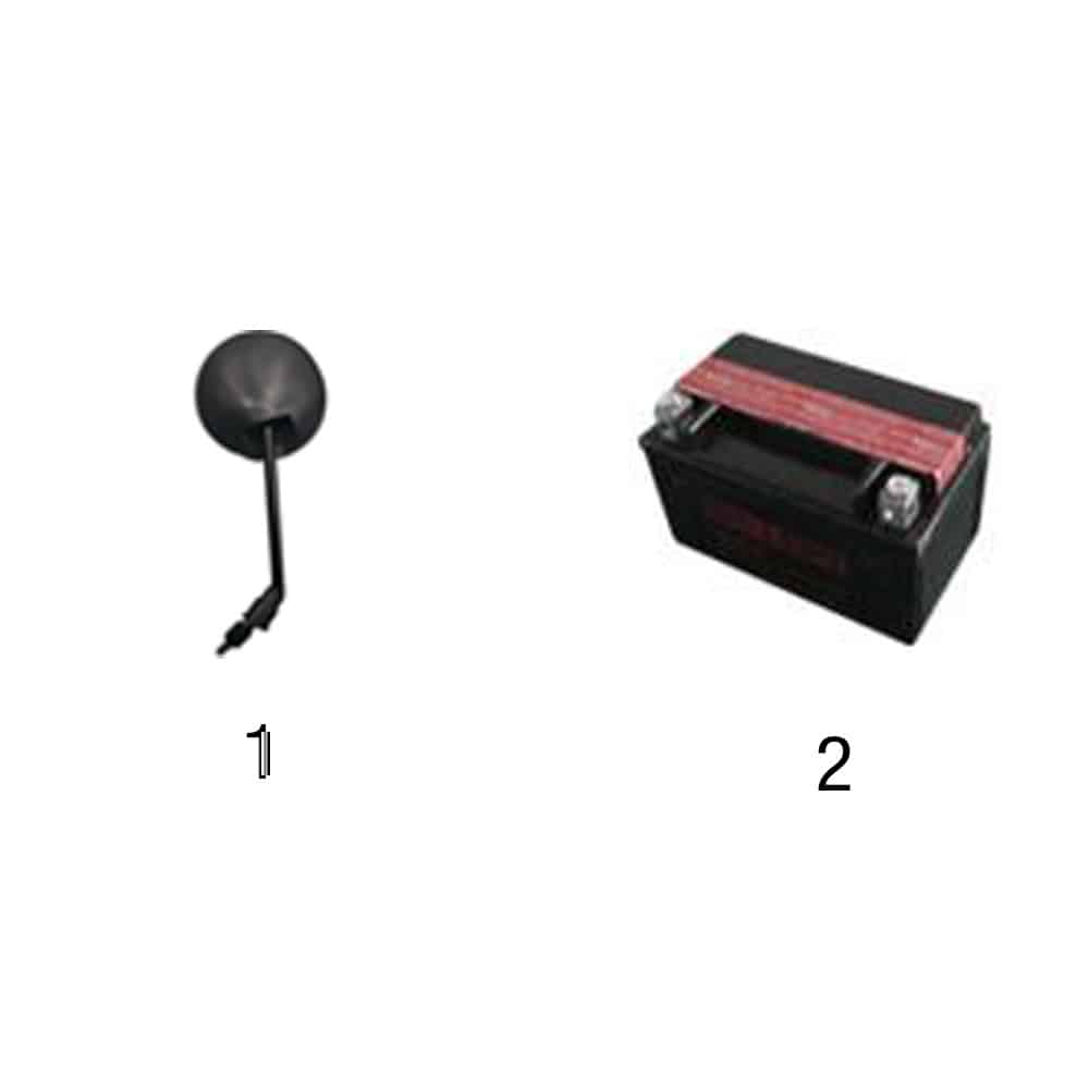 pièces détachées - moteur - batterie - moteur E-Ptio - scooter électrique