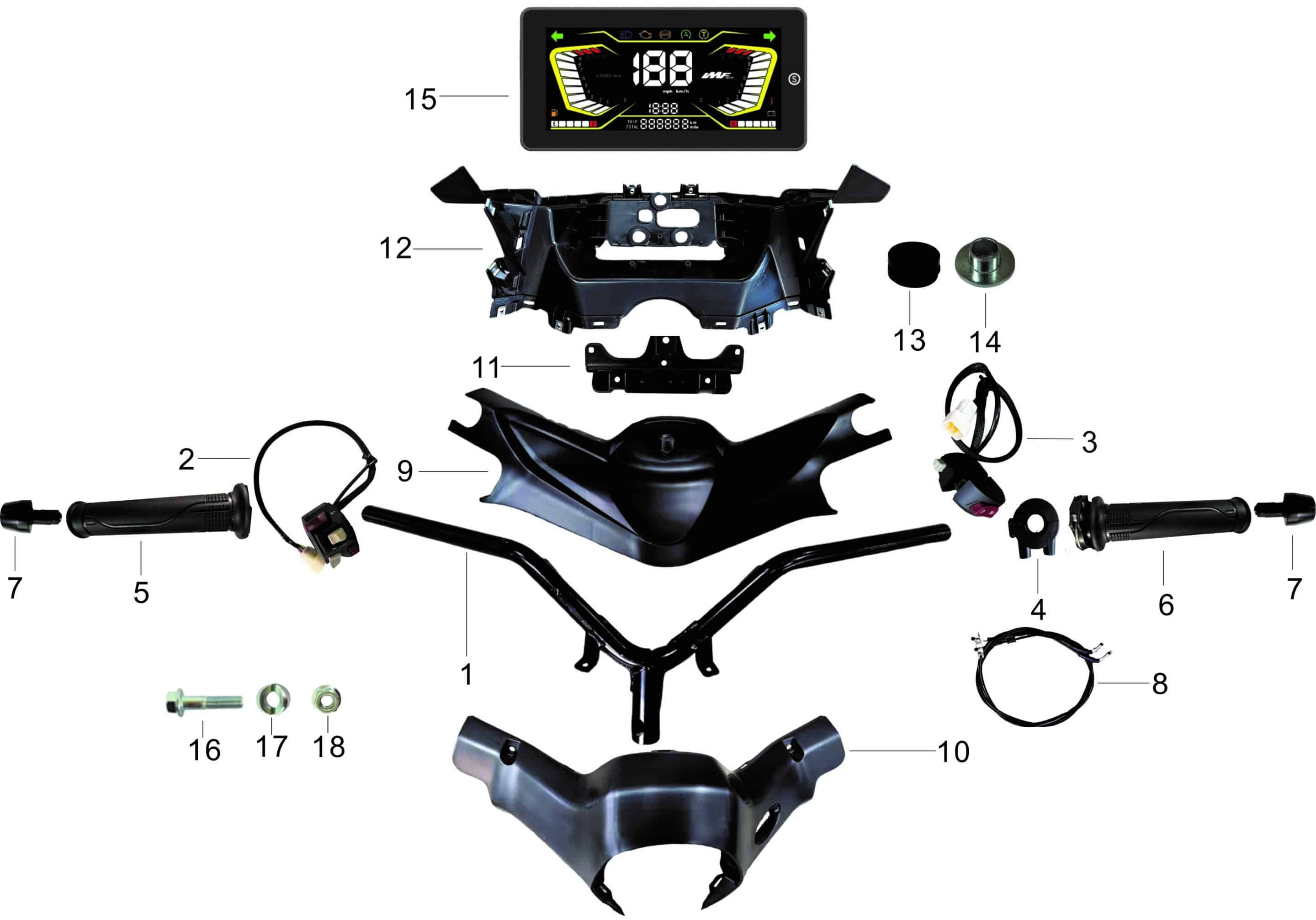 pièces détachées - roues - roues E-Ptio - scooter électrique