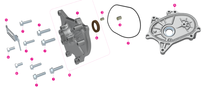 pièces détachées - moteur - batterie - moteur E-Ptio - scooter électrique